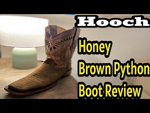 Are Hooch Honey Brown Python Cowboy Boots a Perfect Fit for You — Complete Fit Test & Review