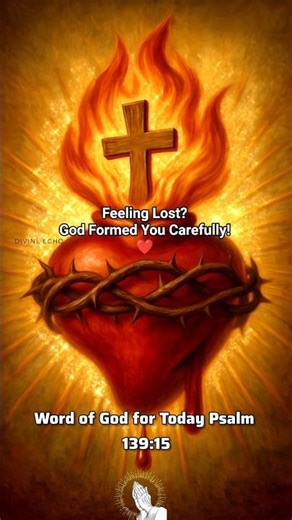 God's Word: Created with Purpose | Psalm 139 #jesus #bibleverse #shorts #love