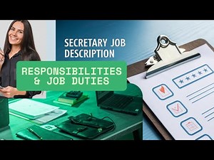 What Does a Secretary REALLY Do? || Secretary's Job Description Breakdown (2025)