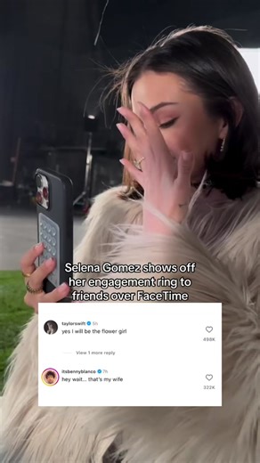 Selena Gomez Reveals Stunning Engagement Ring on FaceTime