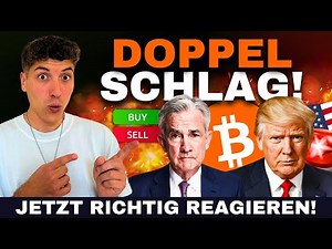 Bitcoin: HEUTE knallt's gleich ZWEIMAL - Das ist jetzt entscheidend (Vorsicht!)