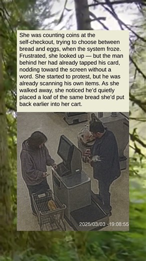 "He Put the Loaf on Her Cart"