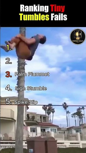 🤣 Ranking Tiny Tumbles Fails That Will Make You Laugh || #youtubeshorts #failvideos #shorts