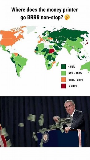 Debt-to-GDP Ratio in World 2025 💰 #GovernmentDebt #Map #Economy #Finance
