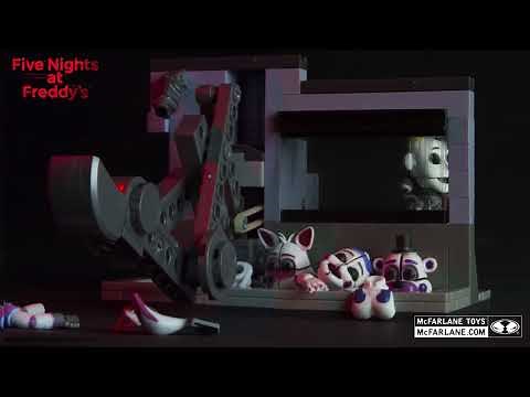 Five Nights at Freddy's Scooping Room Construction Set Stop Motion - McFarlane Toys