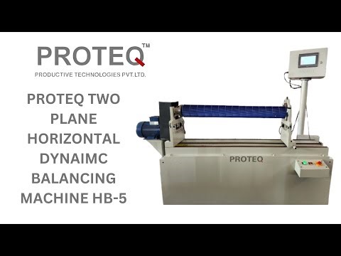 CFF Balancing Machine | PROTEQ Two Plane Dynamic Balancing Machine Model HB-5