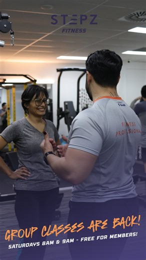 Group classes are back! We are so excited to announce that Trainer G will be hosting two back-to-back group classes on Saturdays at 8am and 9am! Call or text us to book in… but hurry! limited spots available… #Gym #stepztoowong #stepzfitness #groupfitness #groupclasses | Stepz Fitness Toowong | Facebook