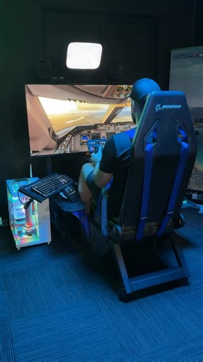 Step into the flight deck. The Next Level Racing Flight Simulator Boeing Commercial Edition brings true airliner immersion to your home cockpit. Built for stability, realism, and the perfect Boeing experience ✈️ | Next Level Racing