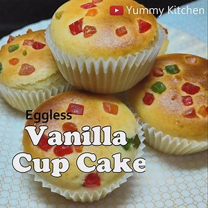 97K views · 2.4K reactions | Eggless Vanilla Cake | Yummy Kitchen | Facebook