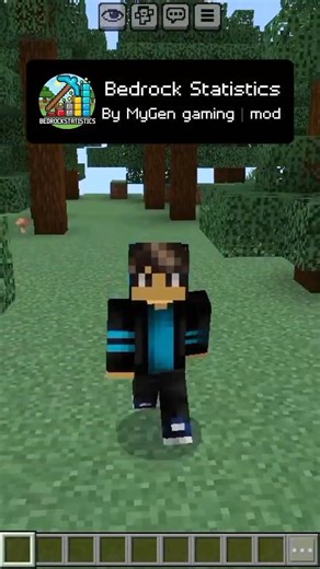 Statistics Mod – Track Your Minecraft Progress #minecraftpe #mcpeaddons #minecraftpeaddons #mcpemods