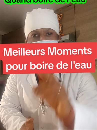 Quand et comment boire de l'eau pour la santé