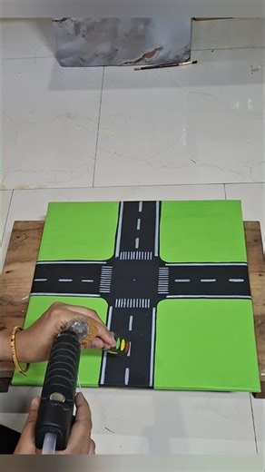 city model || city project for school #diy #shorts