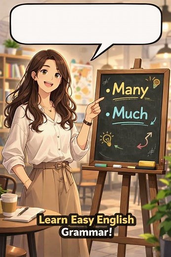 “Much” vs “Many” | Easy English Grammar Explained
