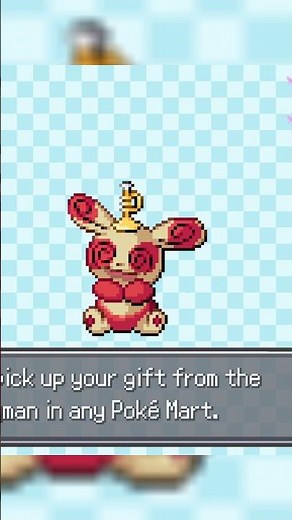 Getting a gift in Pokemon Infinite Fusion: Hoenn.