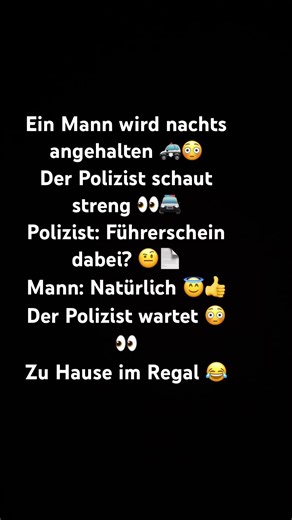 Polizei Kontrolle 🚓😅 #fun #funny #funnyvideo #funnypictures #pictureoftheday #memes #humor