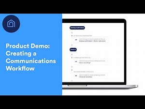 Creating a Communication Workflow | Guesty Product Demo