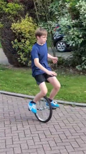Finally learnt to unicycle! #cycling #unicycling #unicycles