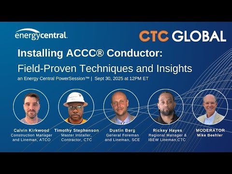 Installing ACCC® Conductor: Field-Proven Techniques and Insights