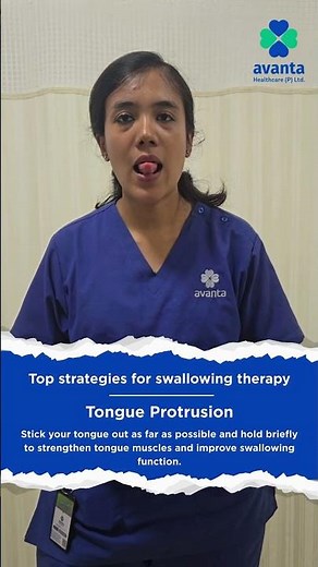 5 Easy Swallowing Therapy Exercises 🩺