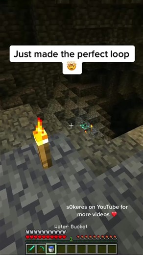 The perfect minecraft loop #minecraft #minecraft119 #minecraftmeme #minecraftloop #minecraftloops