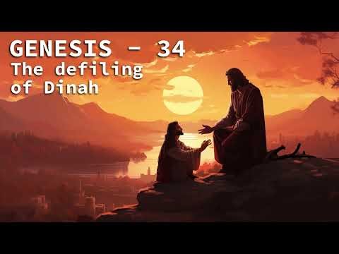 The Holy Bible - Book of Genesis 34: The defiling of Dinah- Old Testament - Audiobook