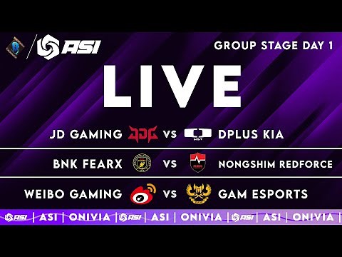 JDG vs DK | BFX vs NS | WBG vs GAM | ASIA Invitational 2025 Group Stage with Nymaera & Initialise