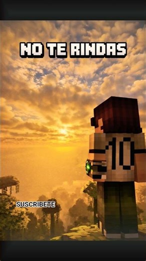 🔥 NUNCA TE RINDAS – Mensaje de Ben 10 en Minecraft 💚#ben10 #minecraft #shorts #viralshorts