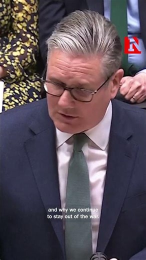 Starmer Says UK Will 'Continue To Stay Out' Of Iran War