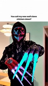 Wolverine LED Claws!! 😱 #wolverine #cosplay #claws #claw #led #viral #reels | Zugawa Blades
