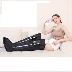 [Hot Item] Wireless Portable Full Leg Air Compression Boots Muscle Blood Circulation Air Massage Pressotherapy Recovery Boots