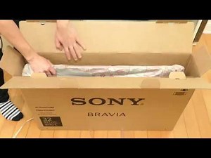Unboxing Sony BRAVIA 32inch KDL-32W700C Full HD LED