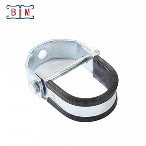 [Hot Item] Electro-Galvanized Unistrut Pipe Clamp with Threaded Rod for Strut Channel