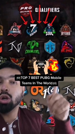 🎮TOP 7 BEST PUBG Mobile Teams In The World.🌍 #pubg #pubgmobile #esports #esportsteam #pubggamer #esportspubgmobile #business #top7 #gamers #bestteam