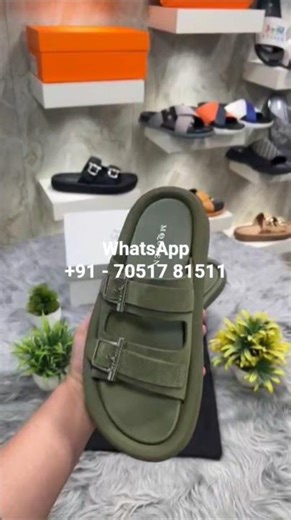 Alexander McQUEEN Double STRAP Buckle SANDALS Mule GREEN Slider CHAPPAL Slide