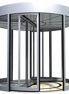 [Hot Item] Modern Design Aluminum Glass Revolving Entry Pivot Doors, Automatic Door Revolving Door, Factory Price