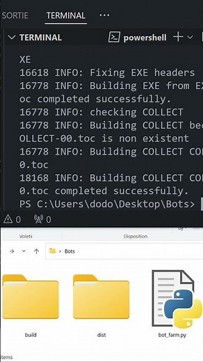 How to create an .exe file from Python code?