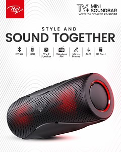 Connect, Play and Enjoy! Mini Soundbar offers multiple connectivity options so that you can stream your music from any device. With its Bluetooth, USB, SD, FM, AUX connectivity is a true companion for your outdoor adventures. Keep the party alive wherever you go! It's time to bring your party to life with Mini Soundbar. Buy now: https://www.itel-life.com/pk/ #itelhome #itelpakistan #itelaudio #MiniSoundbar #enjoybetterlife | itel