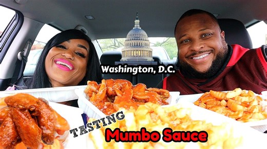 Trying mumbo wings for the first time in DC