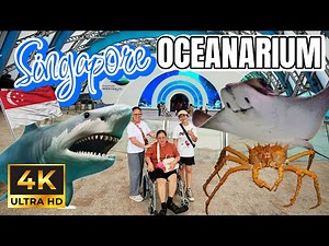 Singapore Oceanarium formerly known as SEA Aquarium Walking Tour 🇸🇬 4k Ultra HD