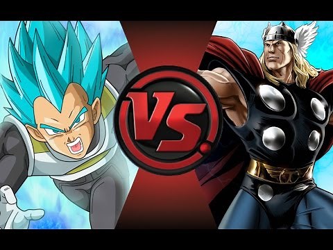 VEGETA vs THOR! Cartoon Fight Club Episode 76