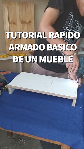 120K views · 1.2K reactions | tutorial básico de armado #tips #melamina #tutorial #carpinteria #muebles | Aprende con Safra | Facebook