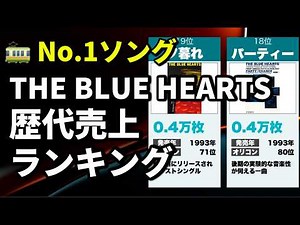 THE BLUE HEARTS 歴代売上ランキング｜伝説のパンクバンド