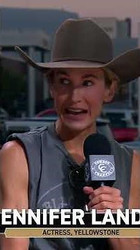 Yellowstone's Jennifer Landon has fully embraced the cowboy way of life!