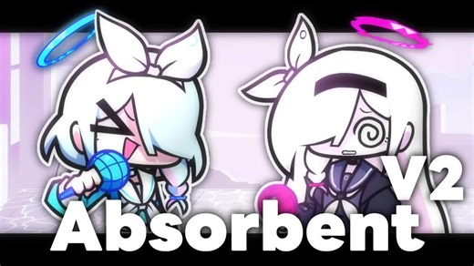 阿罗娜与普拉娜的 V2 Absorbent[ Cartoon Clash ][FNF x BA]