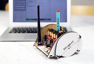 Mirobot Wireless Robot Kit For Children Unveiled (video)