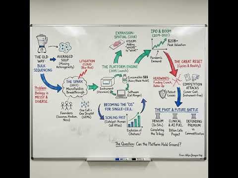 10X Genomics - The Story Behind the Single-Cell Revolution - $TXG