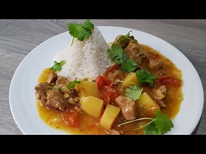 Slow cooker Jamaican lamb curry
