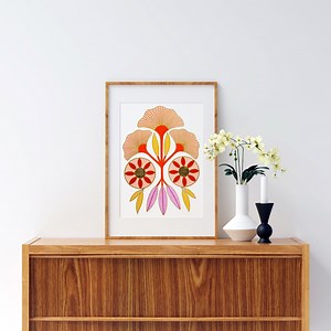 Floribunda Study #5 - Etsy