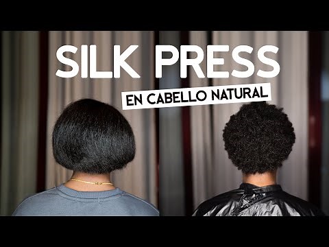 COMO ALISAR CABELLO AFRO SIN QUIMICOS