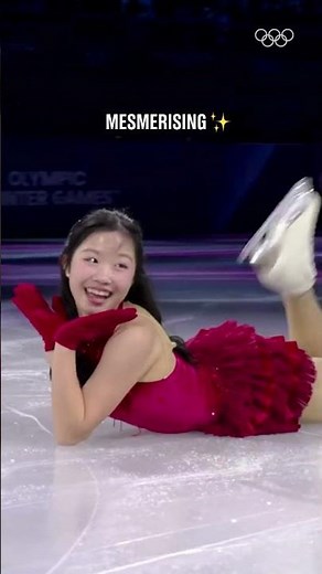 Moving with grace! 💫 Nakai Ami with an elegant performance at #MilanoCortina ⛸️#Olympics